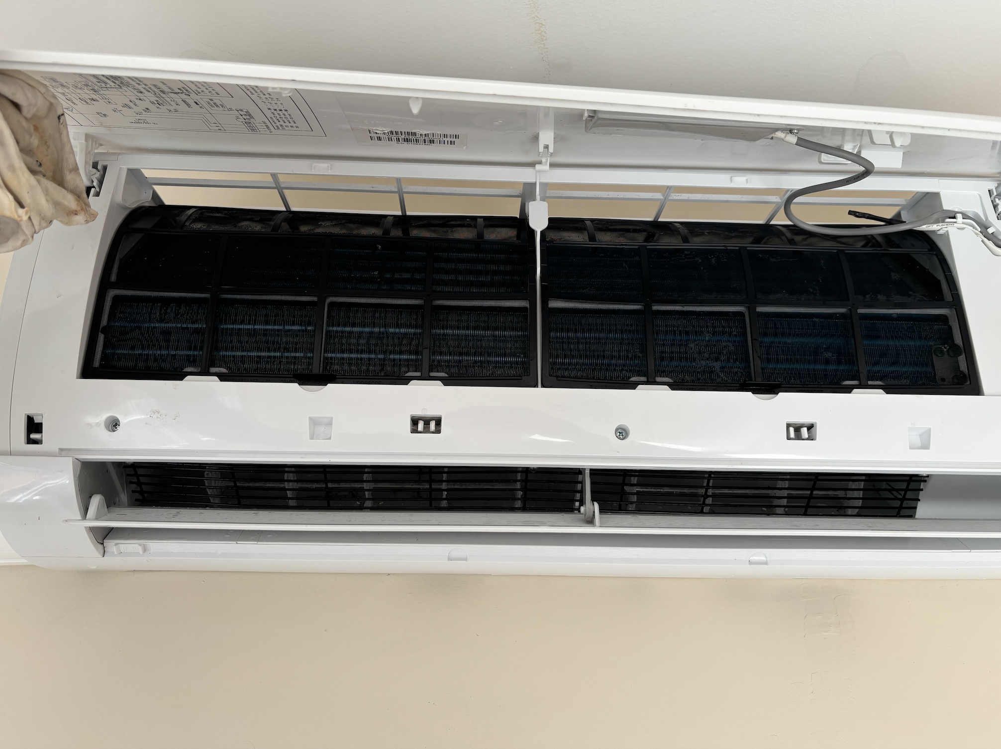 Clean HVAC system after professional cleaning